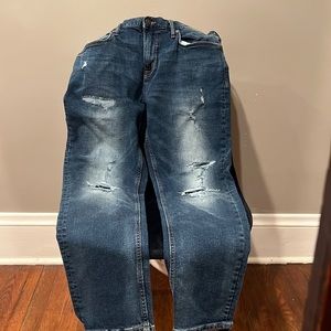Old Navy slim built in flex blue jeans